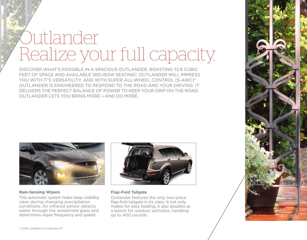 2013 Mitsubishi Full Line Brochure Page 20